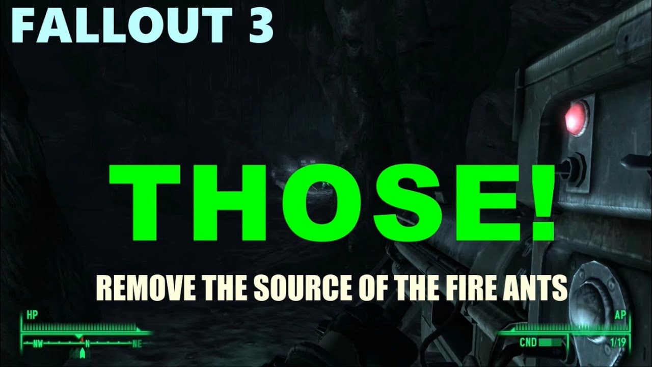 Fallout 3 Source Of Fire Ants - KibrisPDR