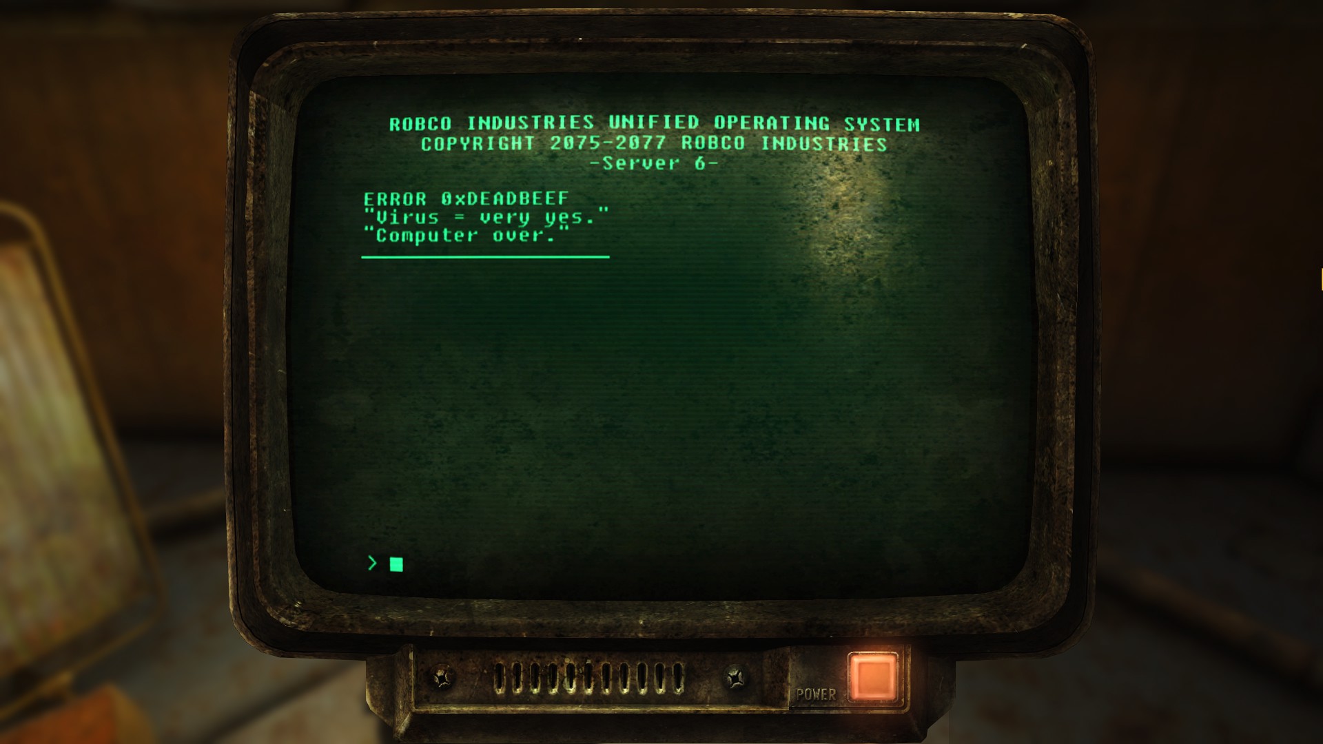 Detail Fallout 3 Vault 106 Nomer 42