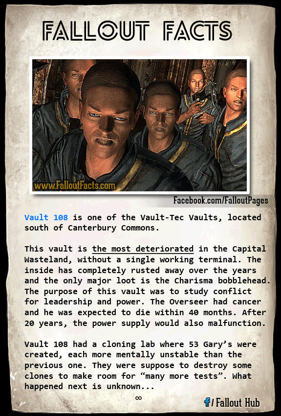 Detail Fallout 3 Vault 108 Nomer 16