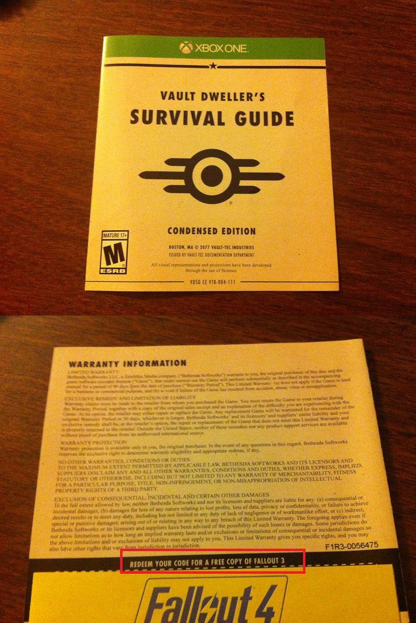 Detail Fallout 3 Vault 112 Code Nomer 47