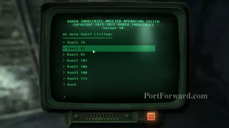 Detail Fallout 3 Vault 112 Location Nomer 40