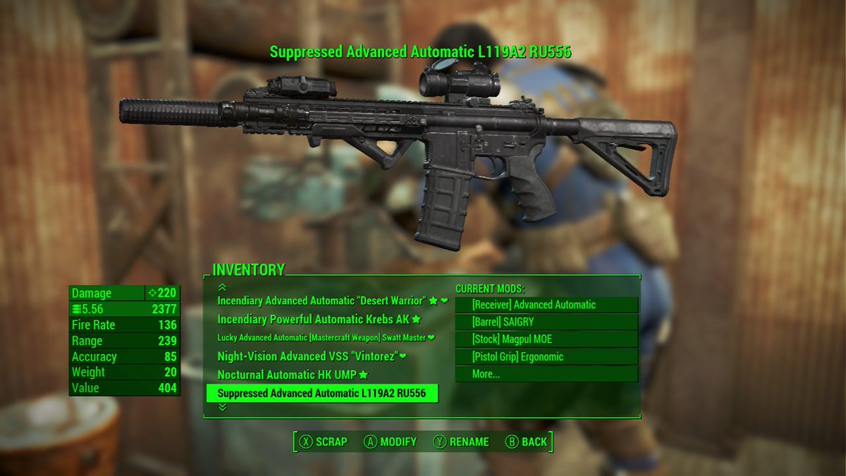 Detail Fallout 4 Honey Badger Nomer 28