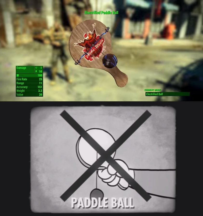 Detail Fallout 4 Paddle Ball Nomer 8