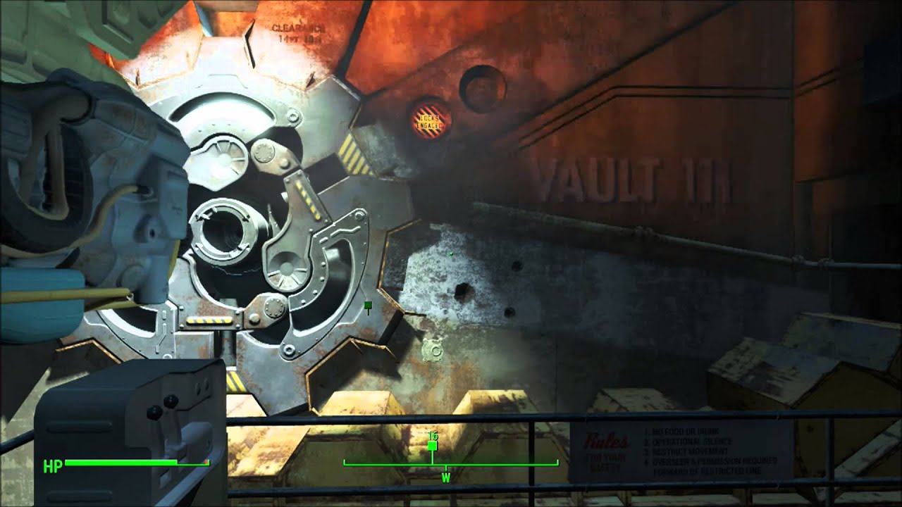 Detail Fallout 4 Vault 111 Door Nomer 4