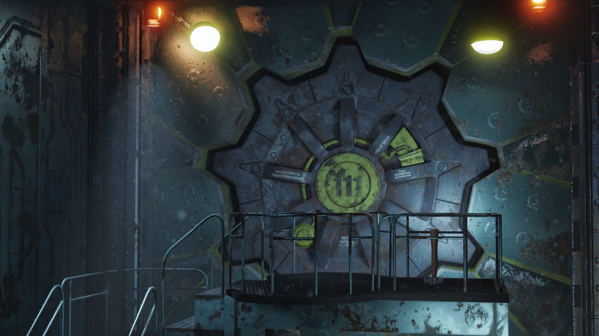 Detail Fallout 4 Vault 111 Door Nomer 45