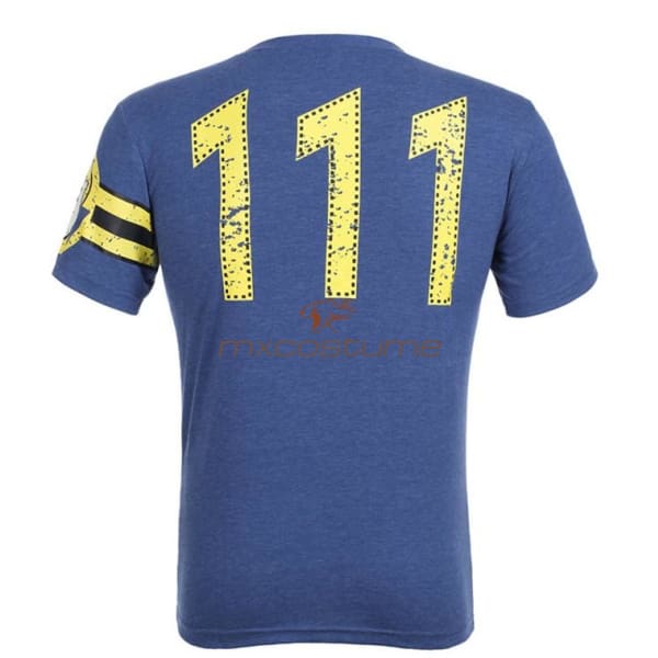 Detail Fallout 4 Vault 111 Shirt Nomer 2