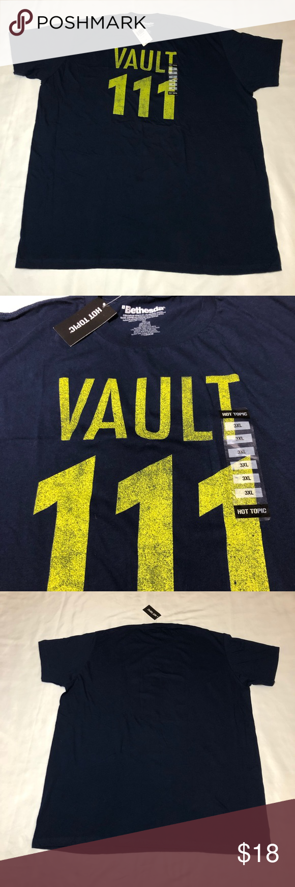 Detail Fallout 4 Vault 111 Shirt Nomer 33