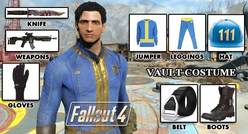 Detail Fallout 4 Vault 111 Suit Nomer 48