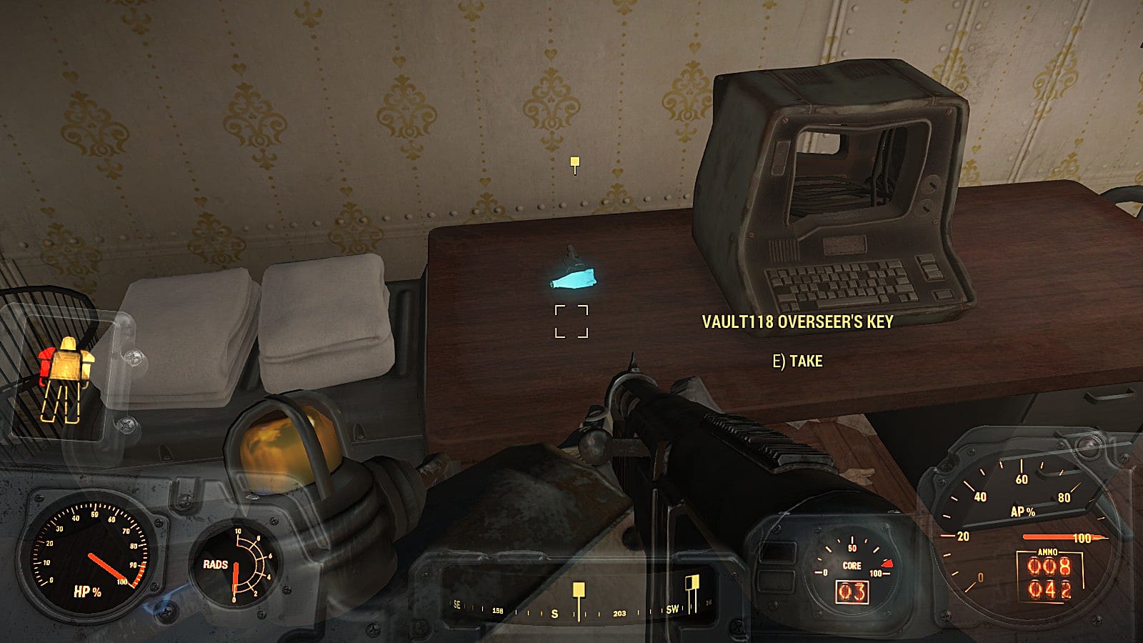 Detail Fallout 4 Vault 118 Key Nomer 50