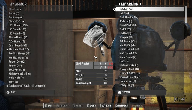 Detail Fallout 4 Vault 75 Bug Nomer 21