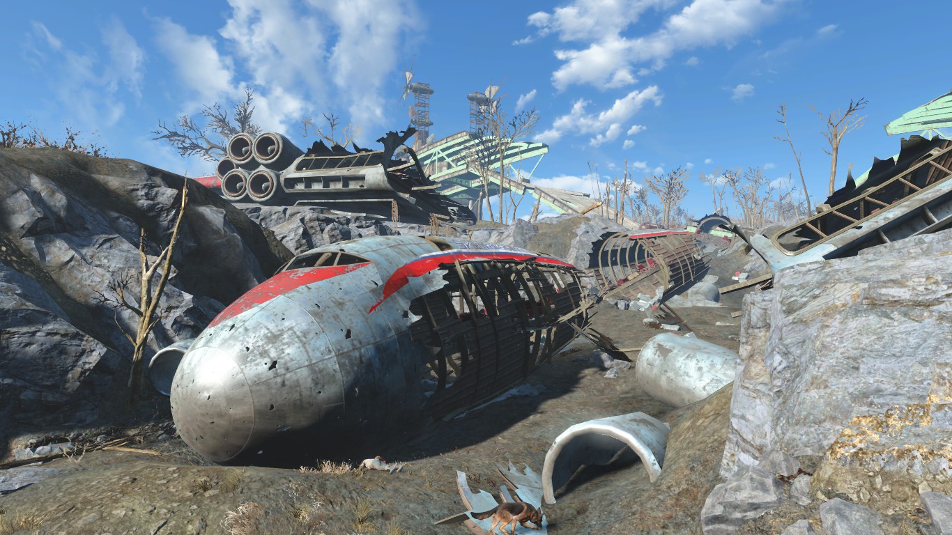 Fallout 4 Vault 81 Crash - KibrisPDR