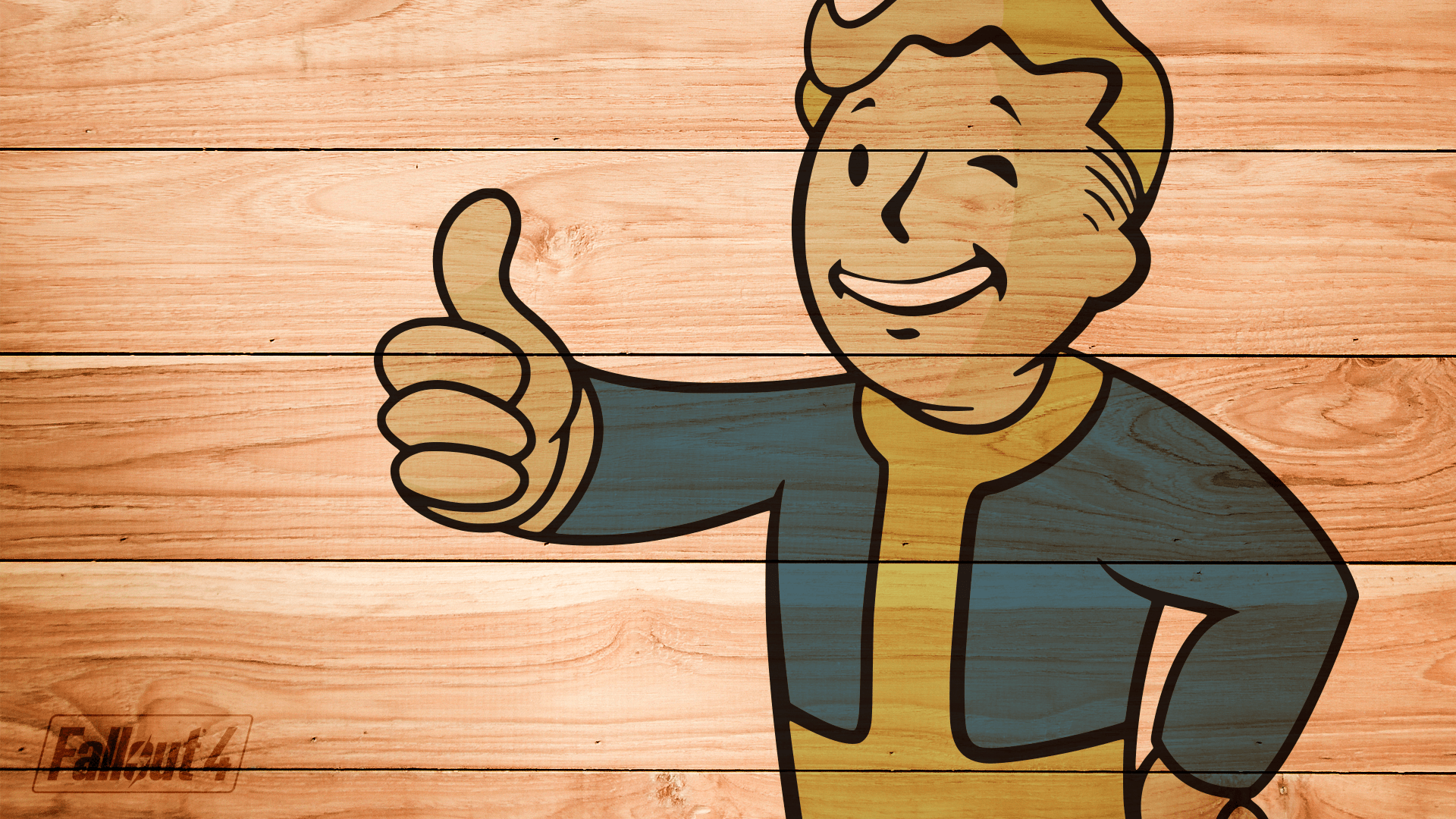 Detail Fallout 4 Wallpaper Vault Boy Nomer 41