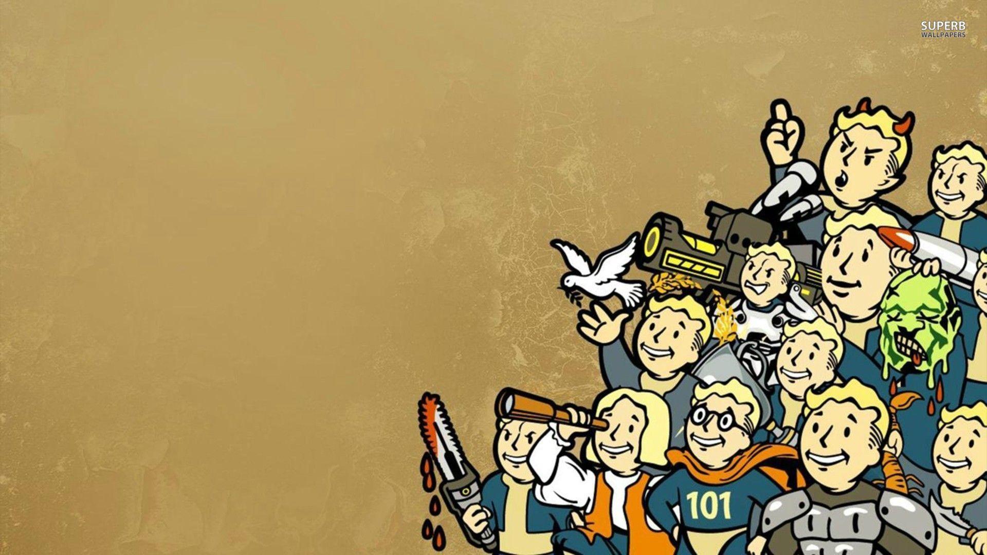 Detail Fallout 4 Wallpaper Vault Boy Nomer 6