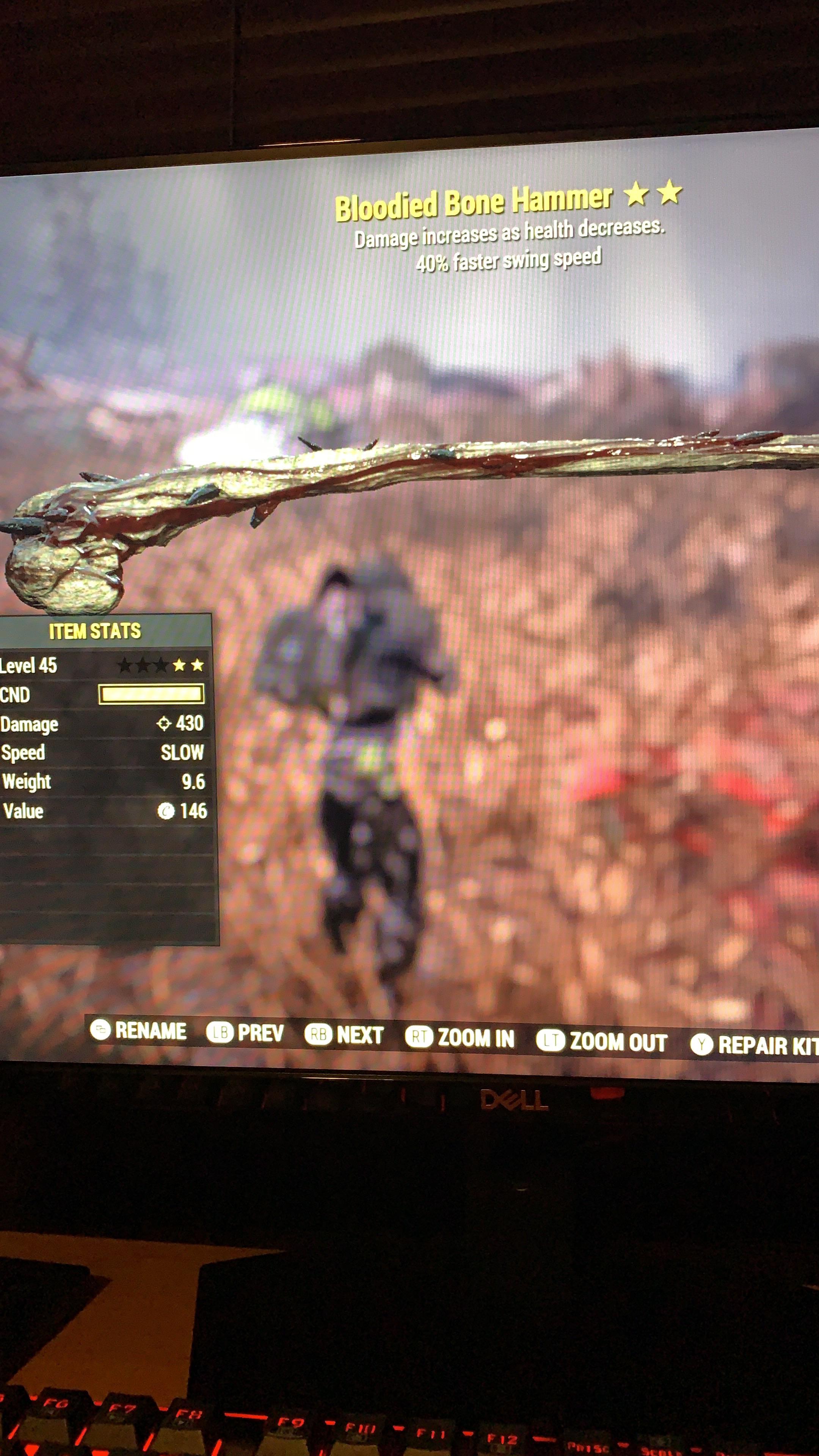 Detail Fallout 76 Bone Hammer Nomer 11