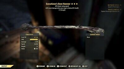 Detail Fallout 76 Bone Hammer Nomer 14