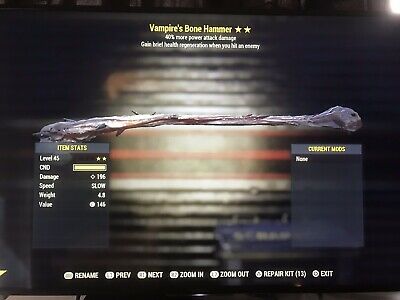 Detail Fallout 76 Bone Hammer Nomer 17