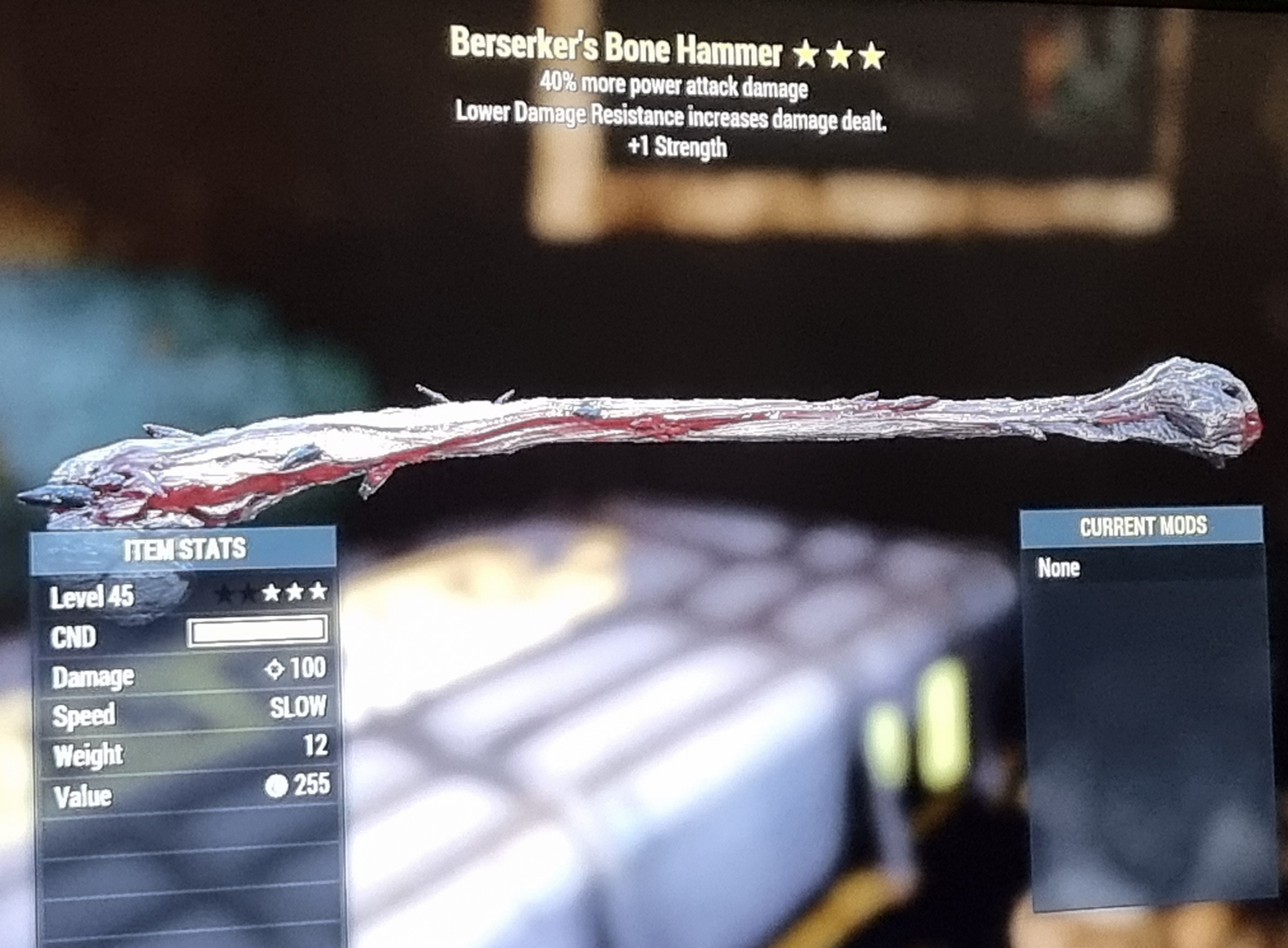 Detail Fallout 76 Bone Hammer Nomer 18