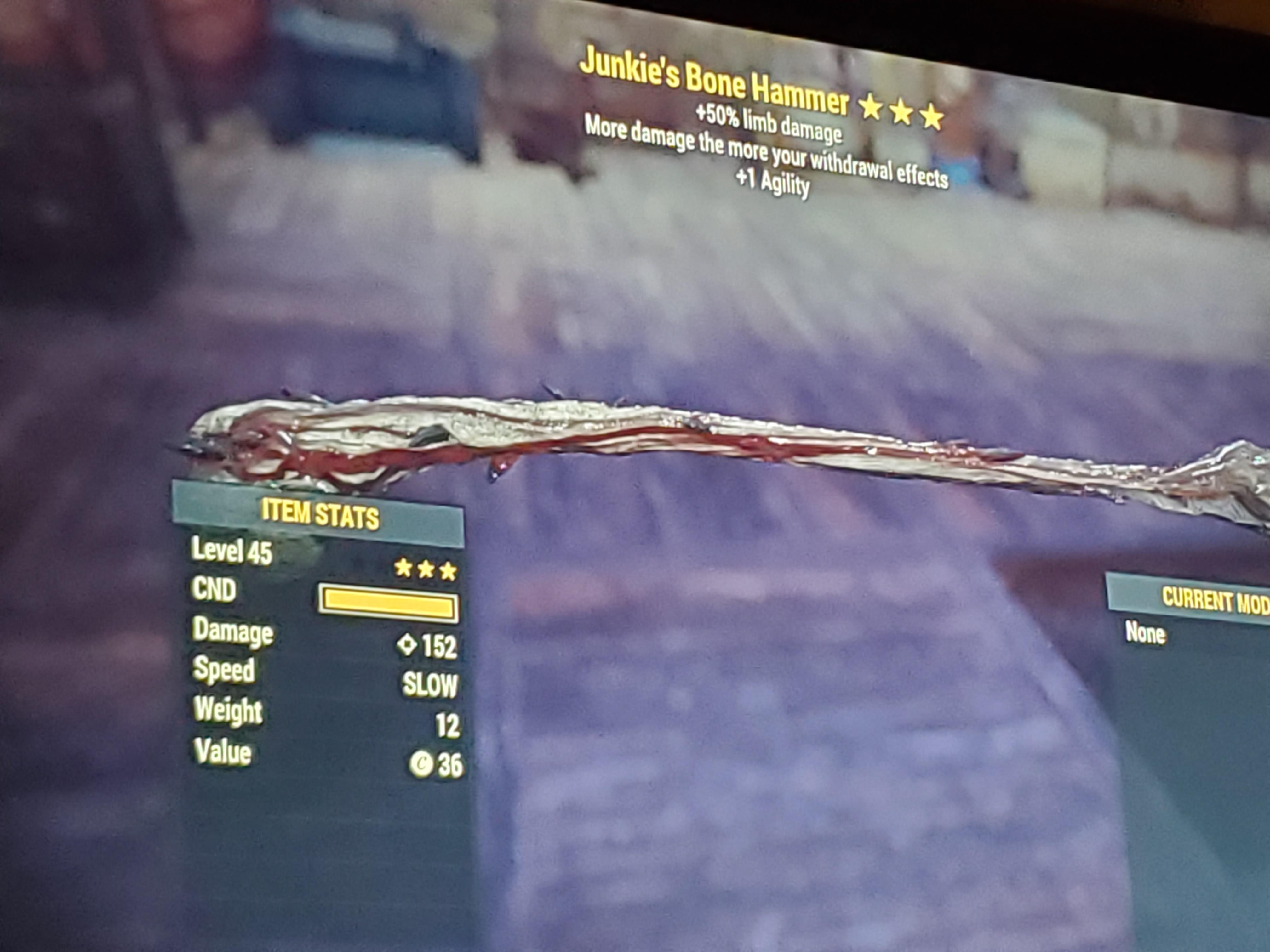 Detail Fallout 76 Bone Hammer Nomer 21