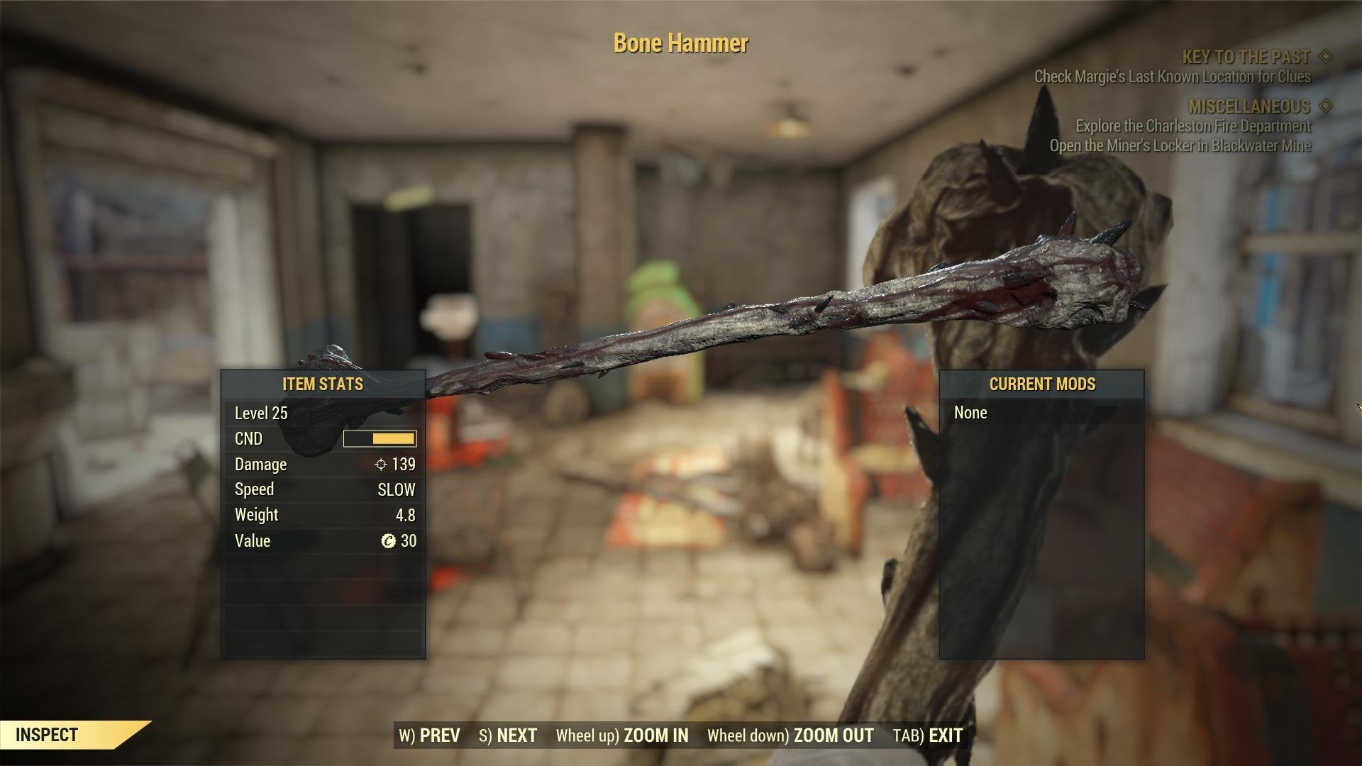 Detail Fallout 76 Bone Hammer Nomer 5