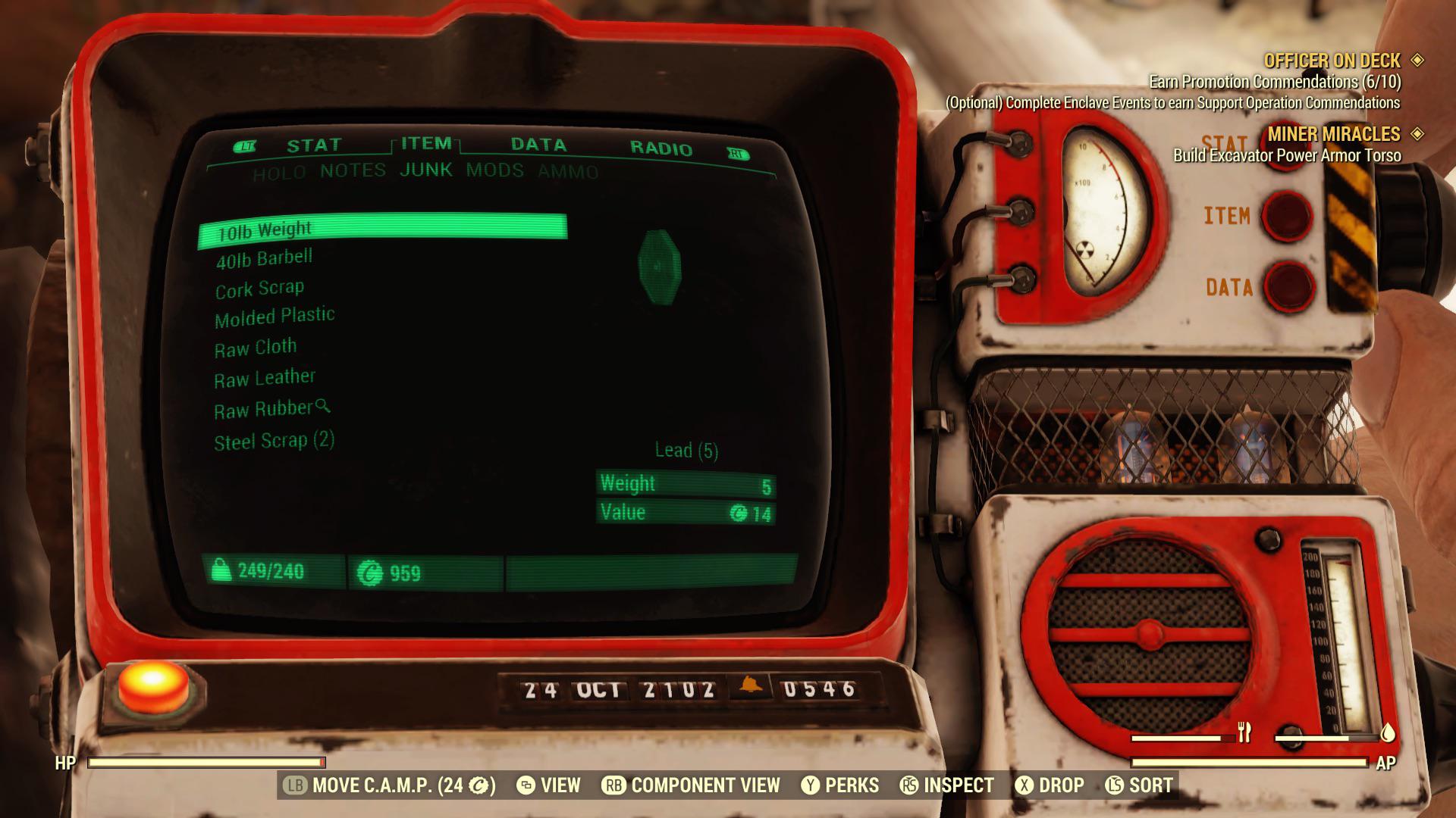 Detail Fallout 76 Cork Nomer 51