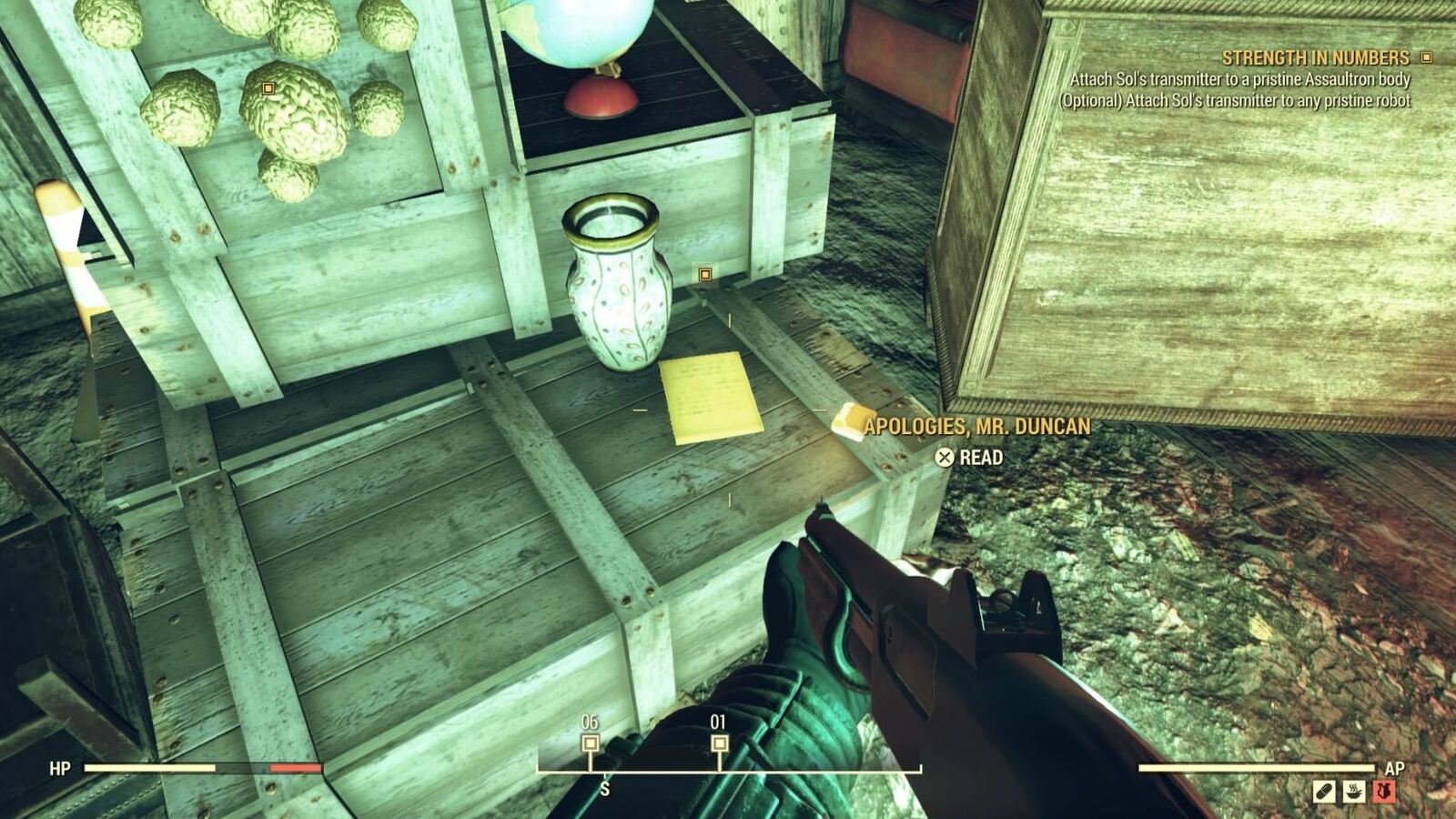 Detail Fallout 76 Crane Treasure Code Nomer 11
