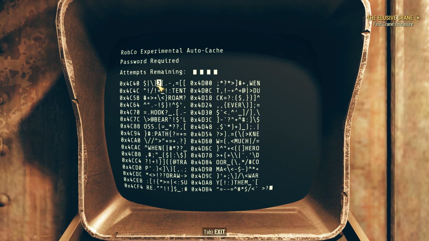 Detail Fallout 76 Crane Treasure Code Nomer 20