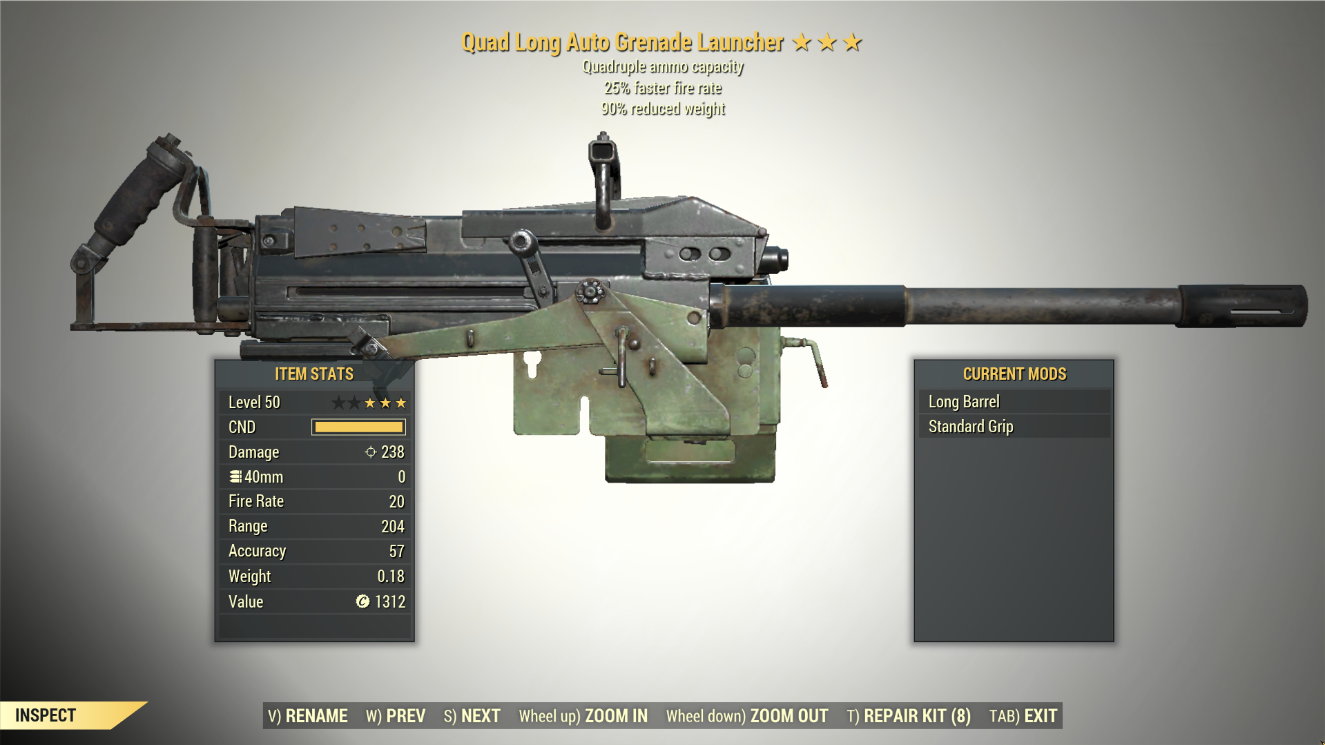 Detail Fallout 76 Grenade Launcher Nomer 14