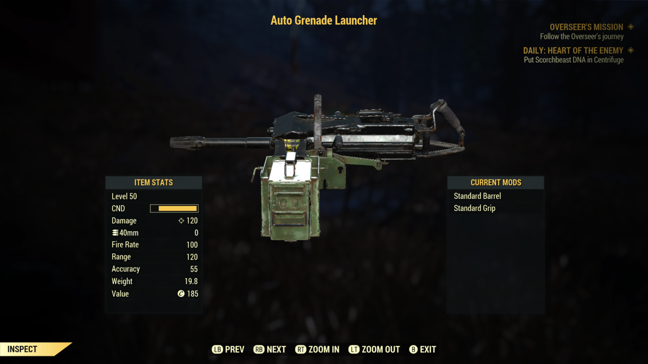 Detail Fallout 76 Grenade Launcher Nomer 15