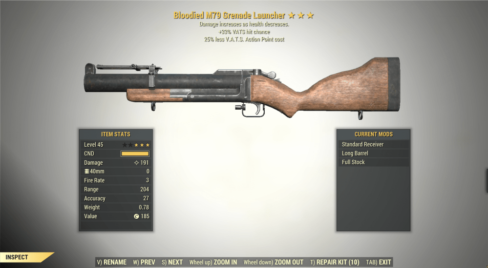 Detail Fallout 76 Grenade Launcher Nomer 26