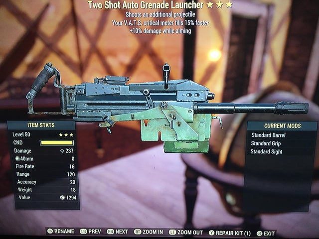 Detail Fallout 76 Grenade Launcher Nomer 33