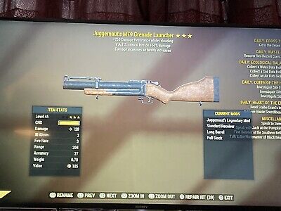 Detail Fallout 76 Grenade Launcher Nomer 50