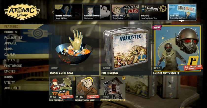 Detail Fallout 76 Halloween Candy Nomer 19