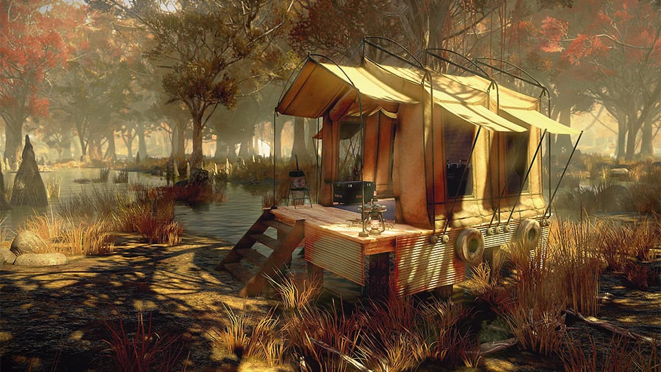 Detail Fallout 76 Large Tent Nomer 25