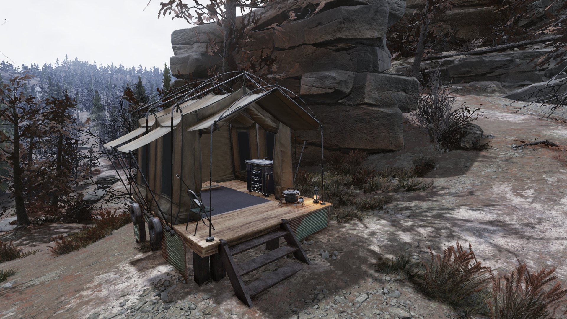 Detail Fallout 76 Large Tent Nomer 48