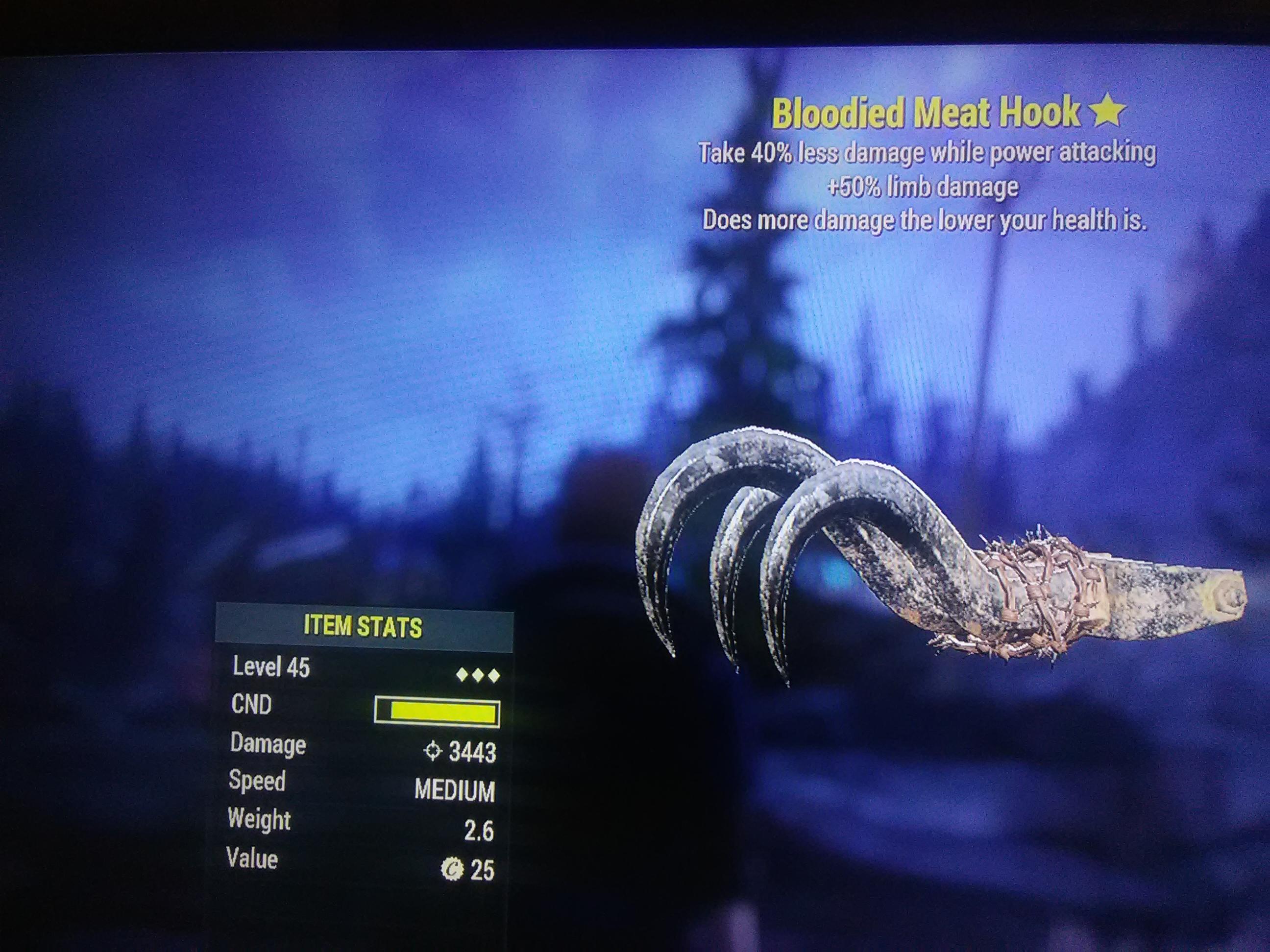 Detail Fallout 76 Meat Hook Nomer 25