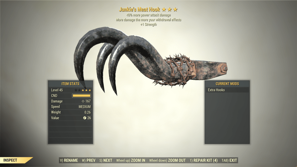 Detail Fallout 76 Meat Hook Nomer 6