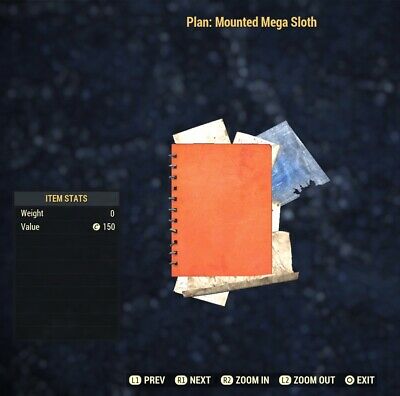 Detail Fallout 76 Mega Sloth Nomer 45