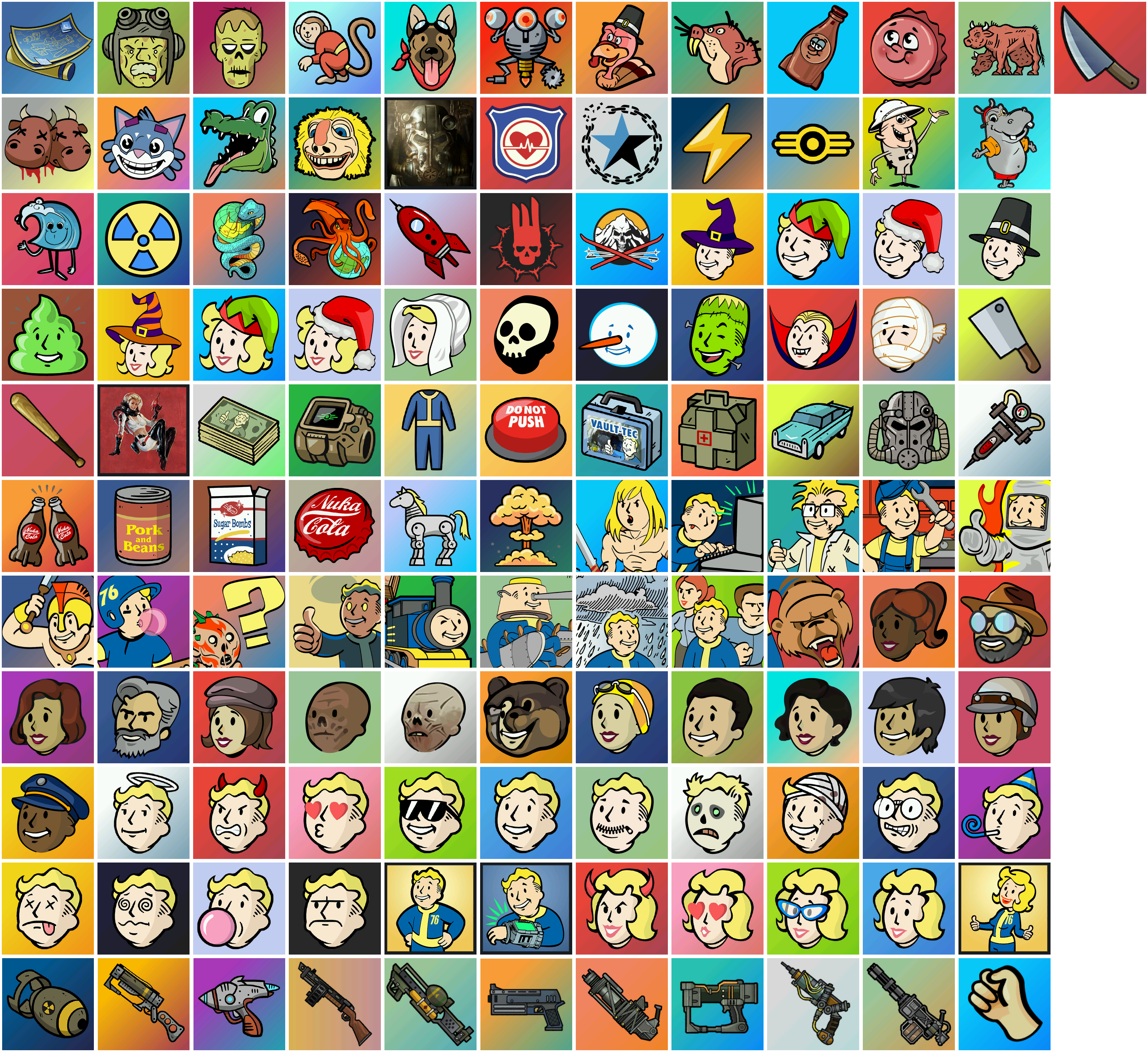 Fallout 76 Player Icons - KibrisPDR