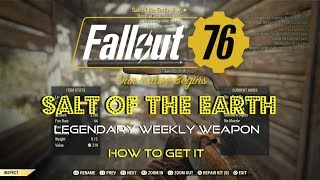 Detail Fallout 76 Salt Of The Earth Nomer 27