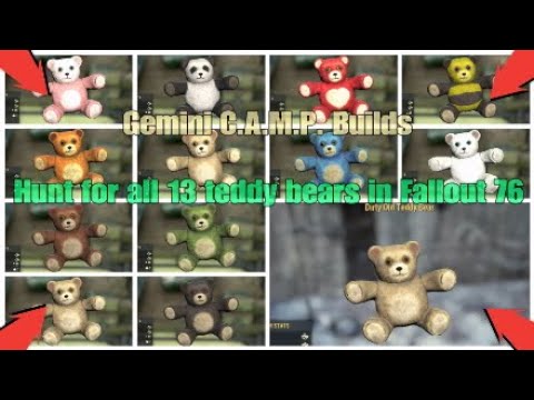 Fallout 76 Teddy Bear Locations - KibrisPDR