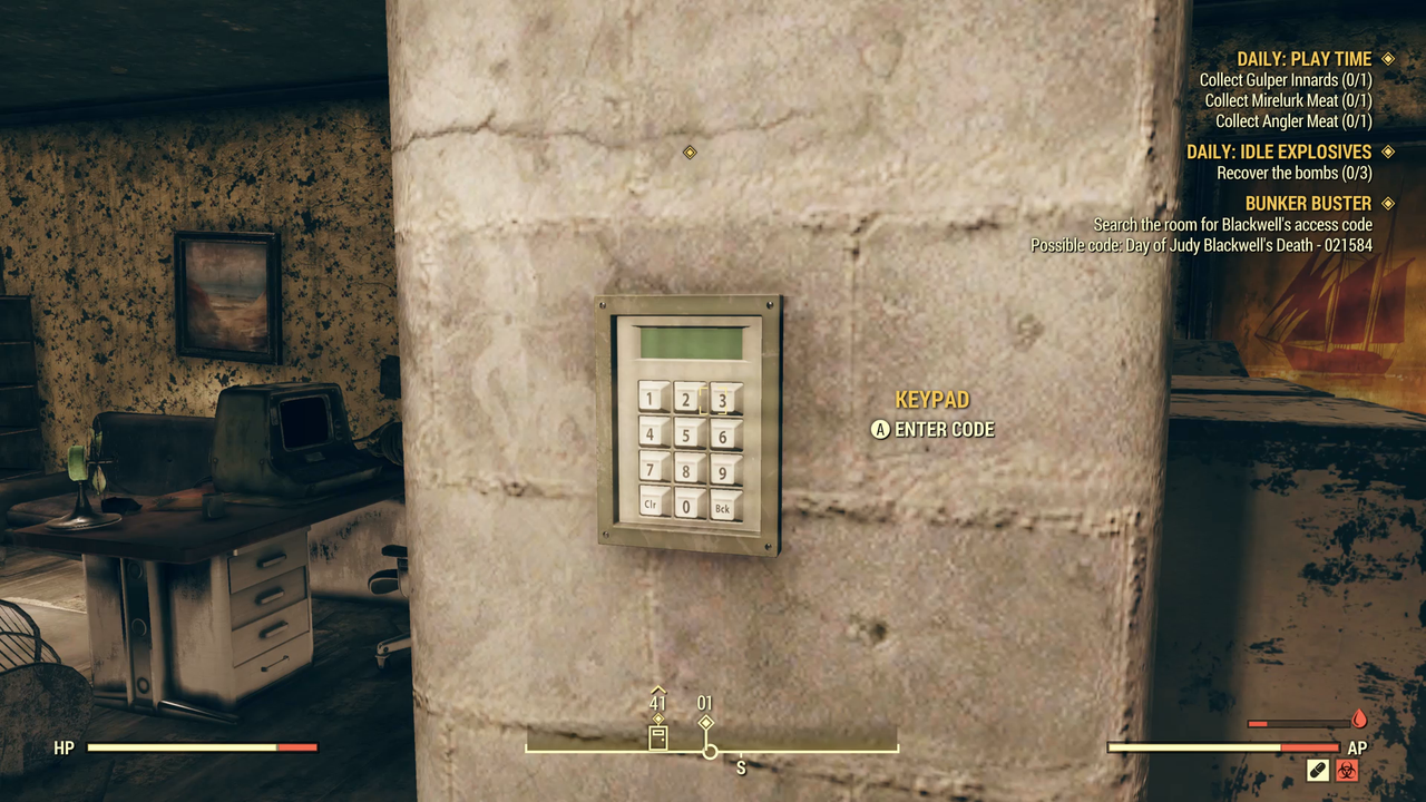 Detail Fallout 76 Vault 79 Code Nomer 34