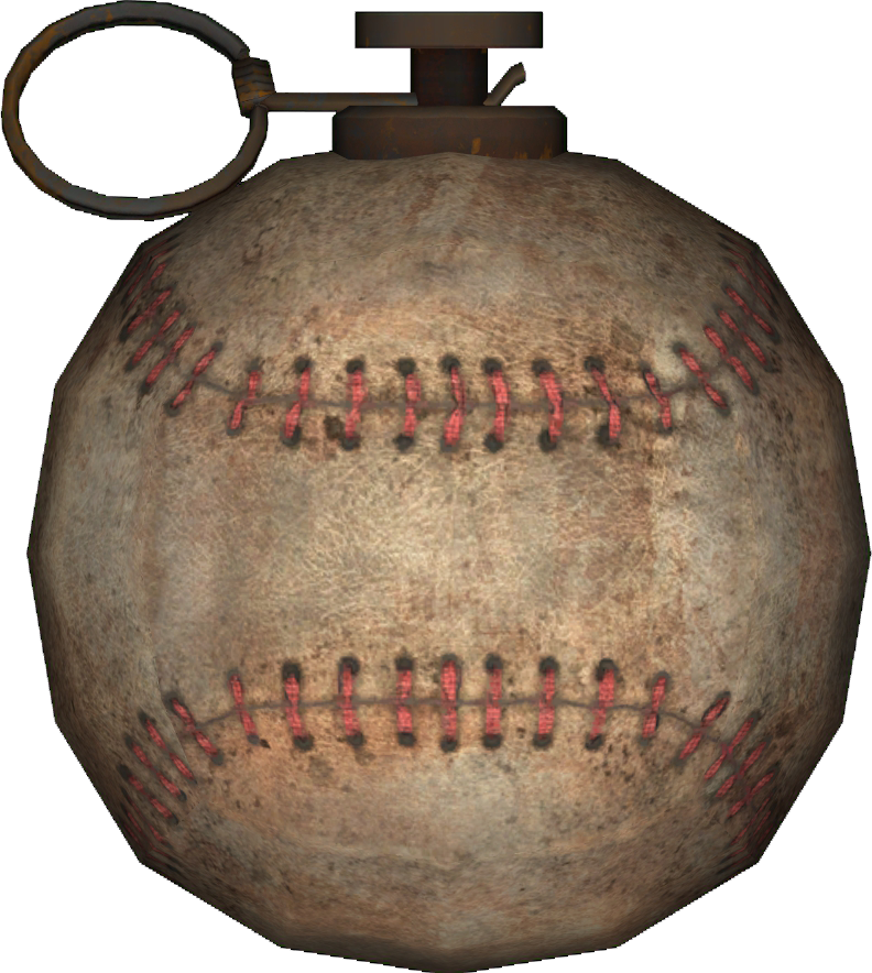Detail Fallout Baseball Grenade Nomer 2