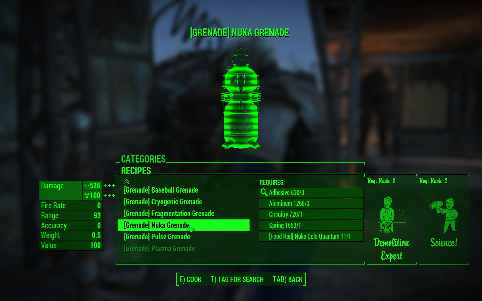 Detail Fallout Baseball Grenade Nomer 48