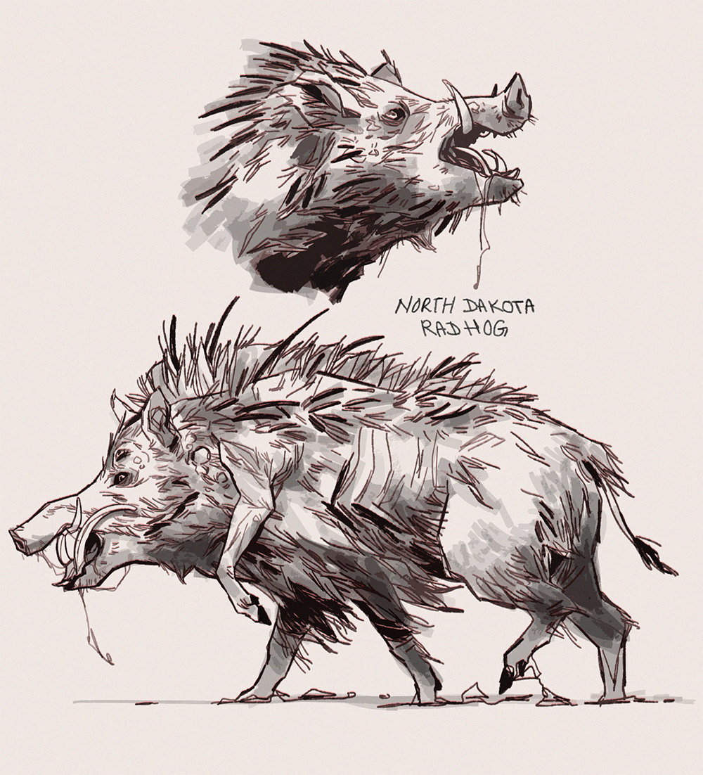 Detail Fallout Pig Rat Nomer 48