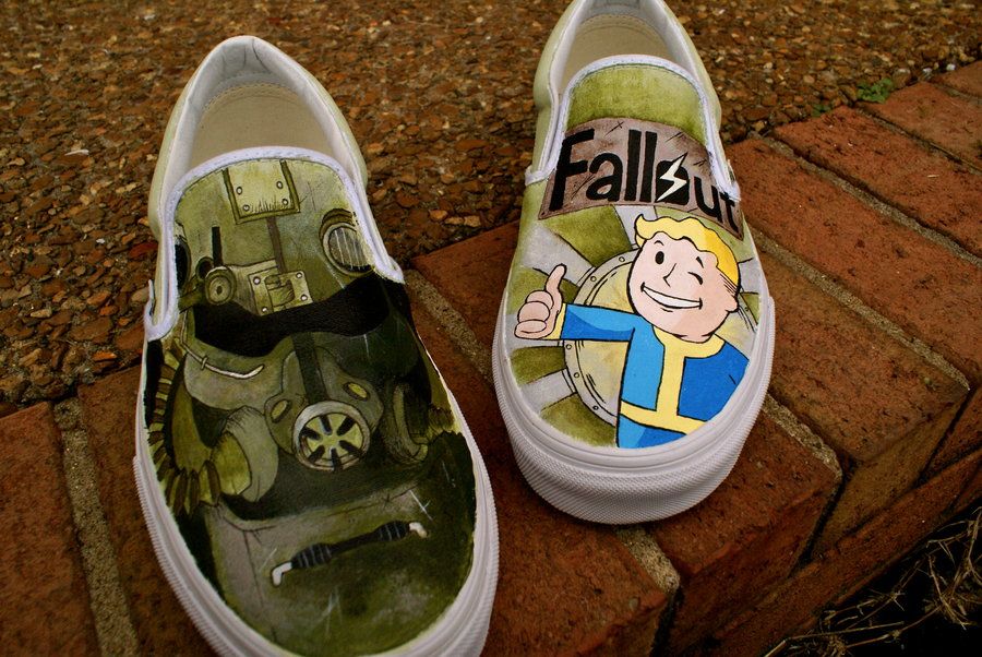 Detail Fallout Vans Shoes Nomer 3