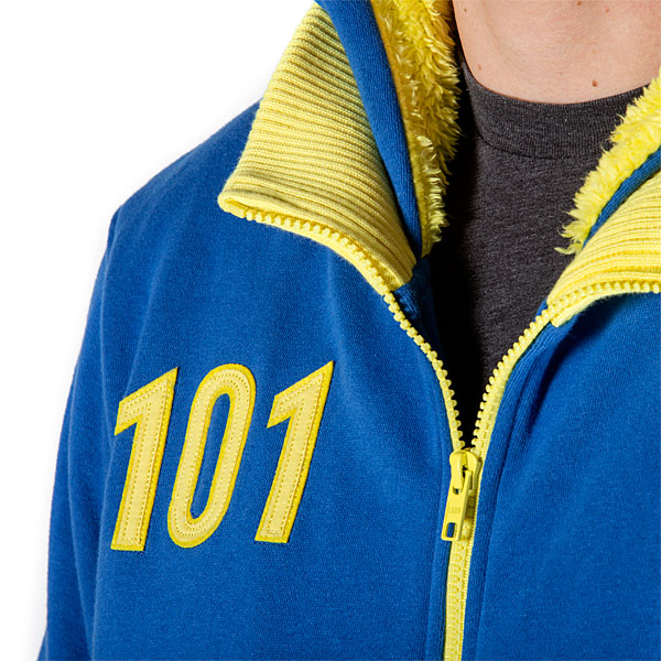 Detail Fallout Vault 101 Hoodie Nomer 9