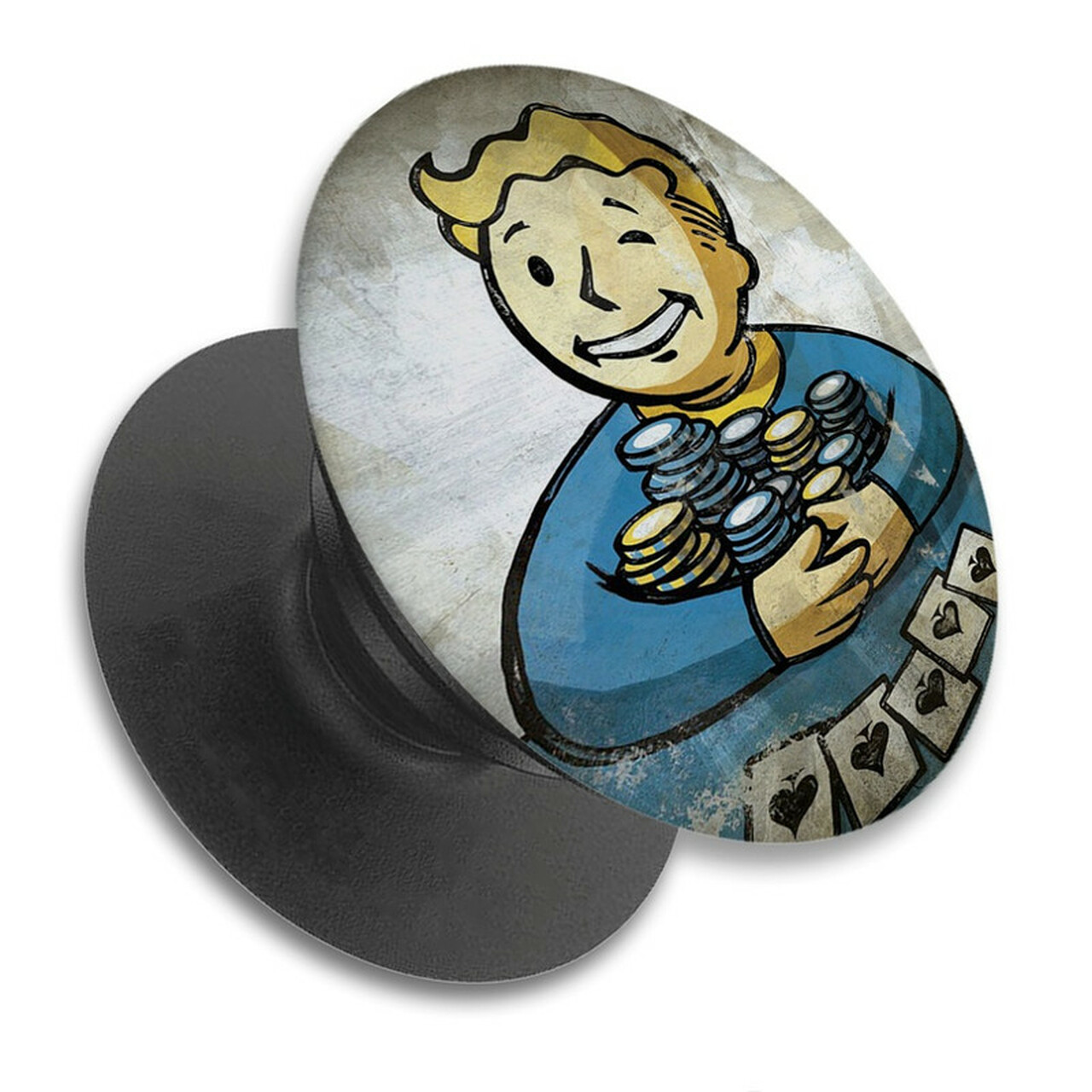 Detail Fallout Vault Boy Card Wallet Nomer 37