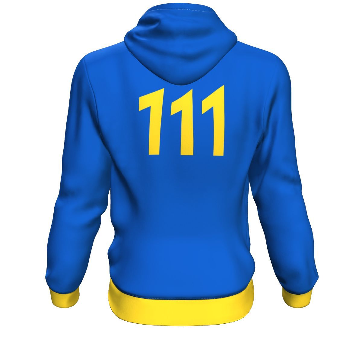 Detail Fallout Vault Boy Hoodie Nomer 7