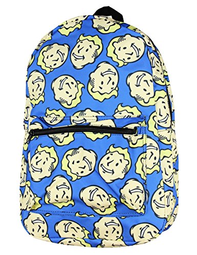Detail Fallout Vault Boy Print Backpack Nomer 2