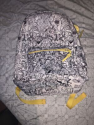 Detail Fallout Vault Boy Print Backpack Nomer 17
